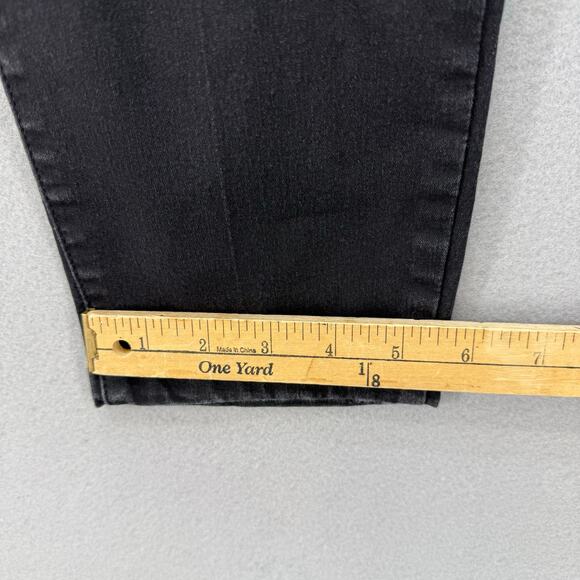 Democracy Jeans Women's 14 Black Denim Straight (Ab)solution High Rise Normcore - Picture 12 of 12